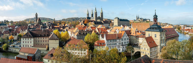 Blick auf die Altstadt von Bamberg, © Reinhold Möller
